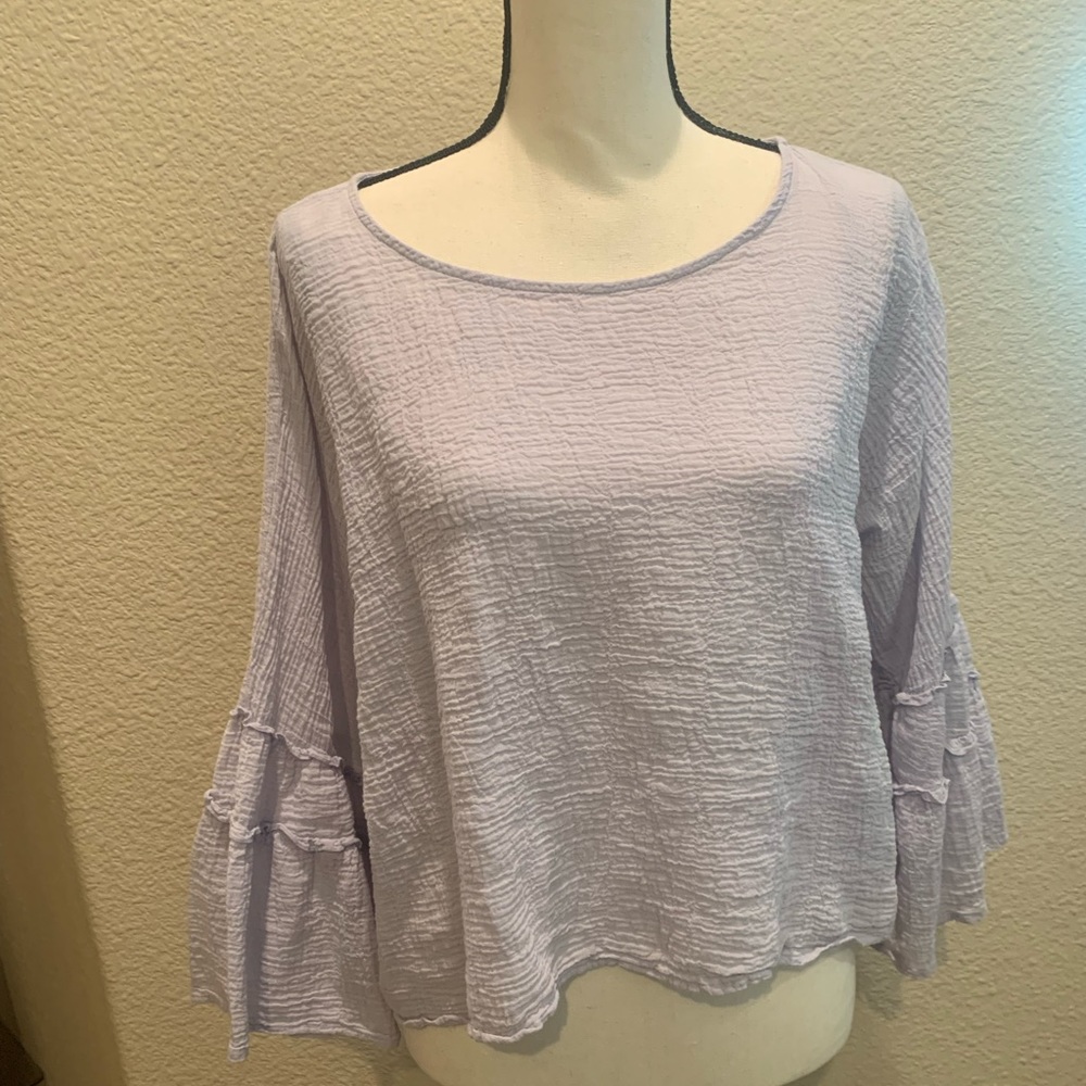 Vince Camuto Blouse with Ruffled Sleeves